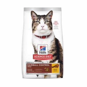 Hills Alimento Para Gatos adultos + Control de bolas de pelo 1.58 Kg